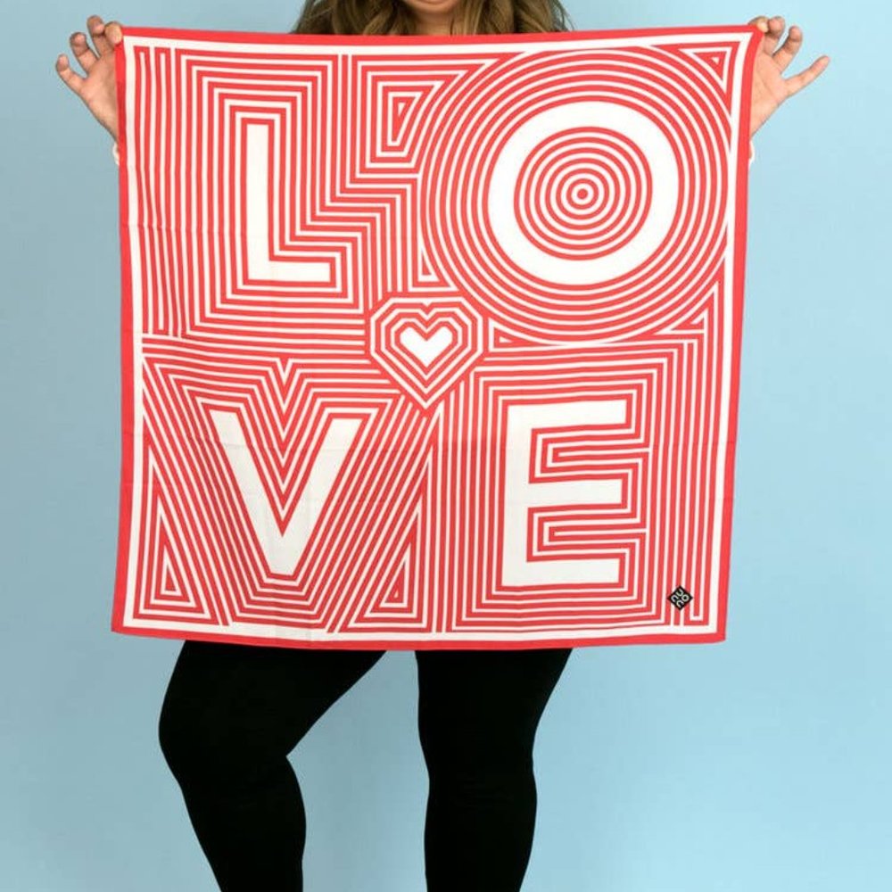 Love Furoshiki Scarf